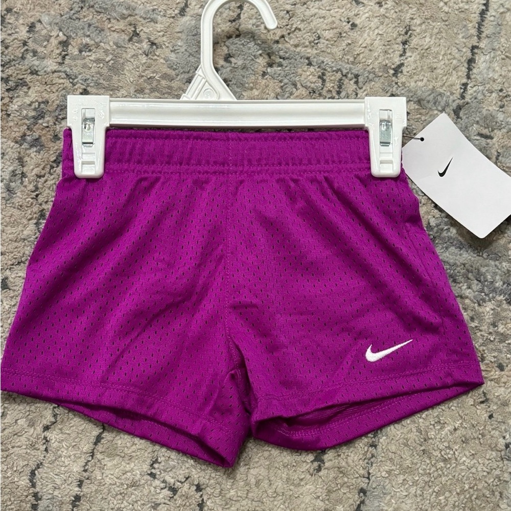 Nike kids Vibrant Purple Athletic Shorts size 3T